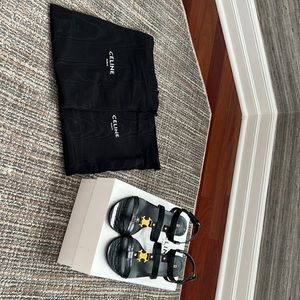 Black Celine Sandals